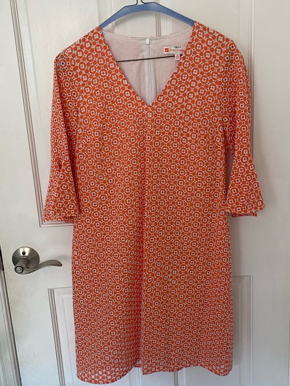 Jude Connally Orange Dress (No longer has tags!)